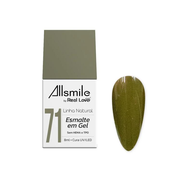 Esmalte em Gel Real Love by Allsmile 10ml Cor:71