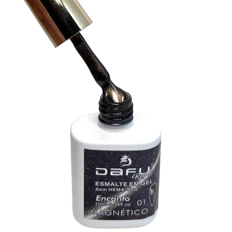 Esmalte Em Gel Dafu Magnético Encanto MGRY0609 10ml Cor:01