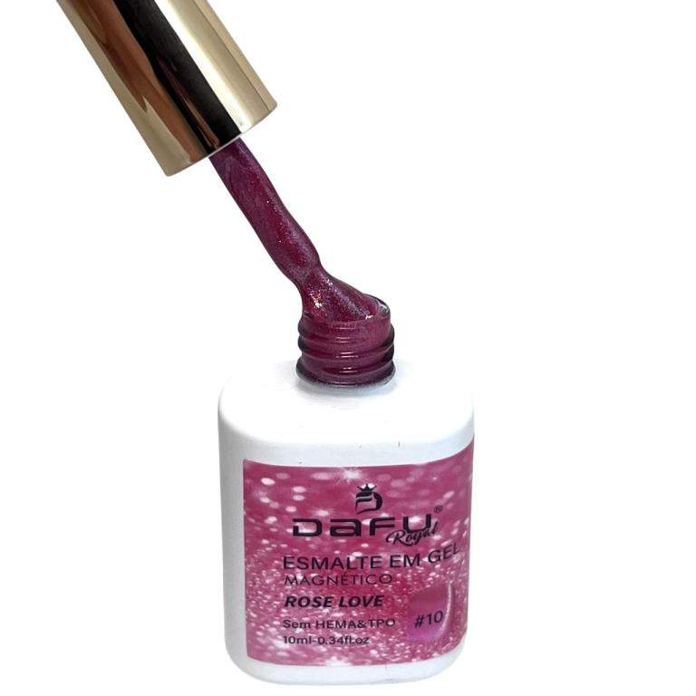 Esmalte Em Gel Dafu Magnético Encanto MGRY1201 10ml Cor:10