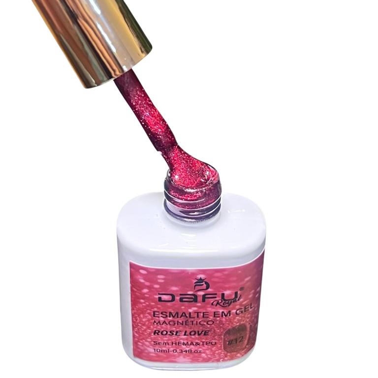 Esmalte Em Gel Dafu Magnético Encanto MGRY1201 10ml Cor:12