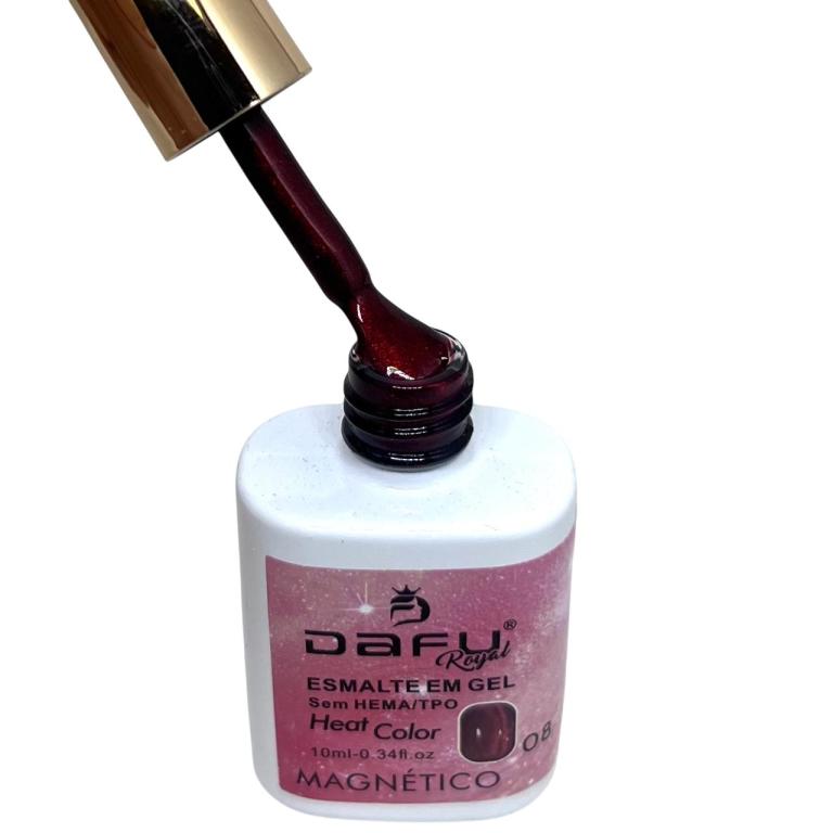 Esmalte Em Gel Dafu Magnético Encanto MGRY1203 10ml Cor:08