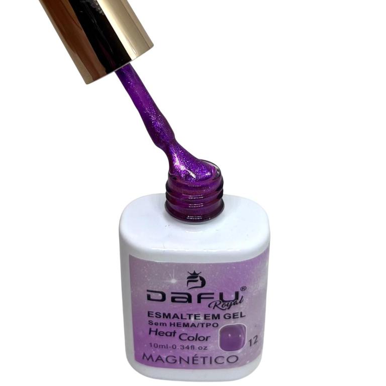 Esmalte Em Gel Dafu Magnético Encanto MGRY1203 10ml Cor:12