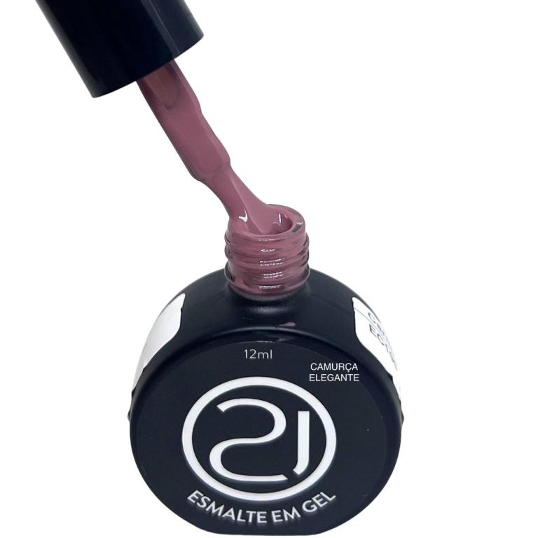 Nails 21 Esmalte Em Gel Cor:199 - Camurça Elegante