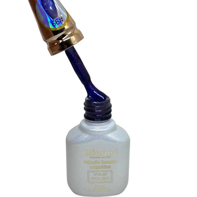 Esmalte Em Gel Magnético Olinrovi 10ml ORJY-008 Cor:66