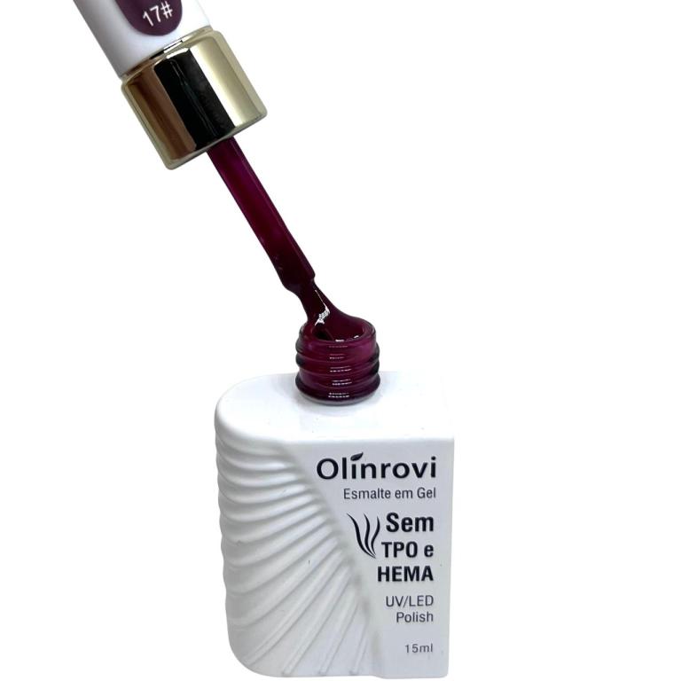 Esmalte Em Gel Olinrovi 15ml ORJY-010 Cor:17