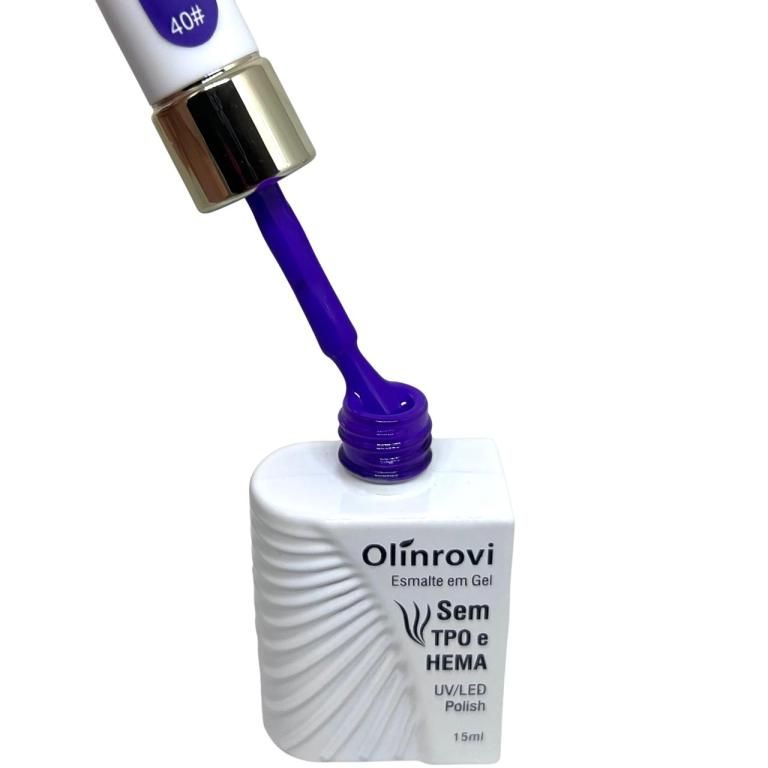 Esmalte Em Gel Magnético Olinrovi 10ml ORJY-010 Cor:40