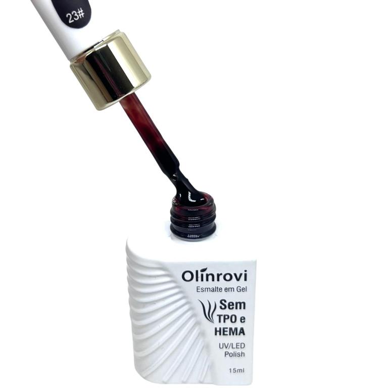 Esmalte Em Gel Olinrovi 15ml ORJY-010 Cor:23