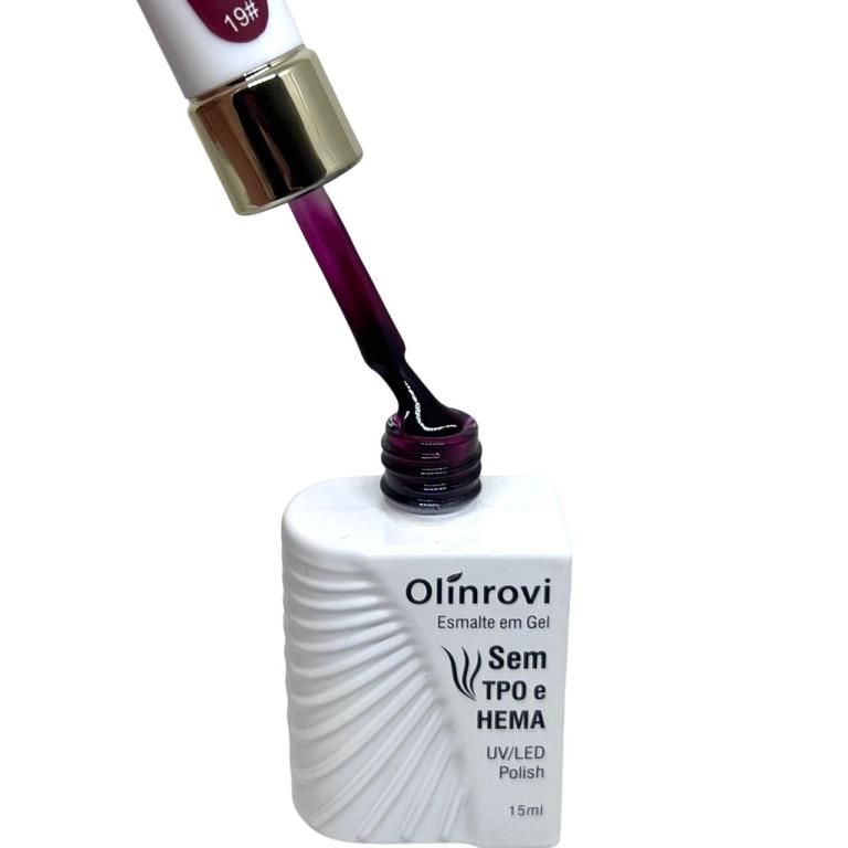 Esmalte Em Gel Olinrovi 15ml ORJY-010 Cor:19