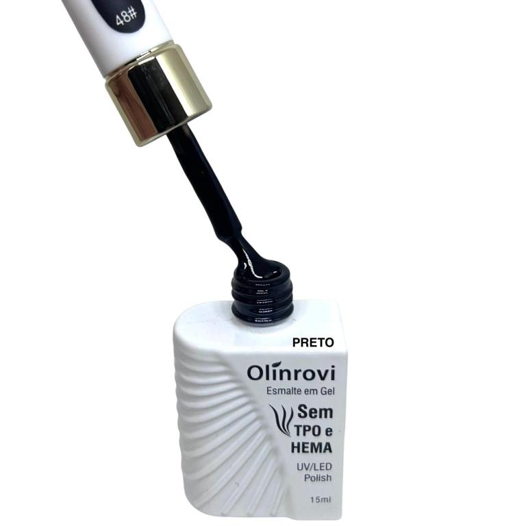 Esmalte Em Gel Olinrovi 15ml ORJY-010 Cor:48