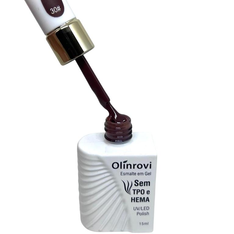Esmalte Em Gel Olinrovi 15ml ORJY-010 Cor:30