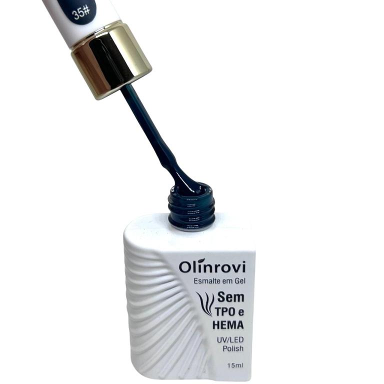 Esmalte Em Gel Olinrovi 15ml ORJY-010 Cor:35