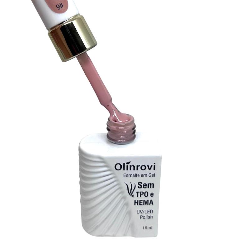 Esmalte Em Gel Olinrovi 15ml ORJY-010 Cor:09
