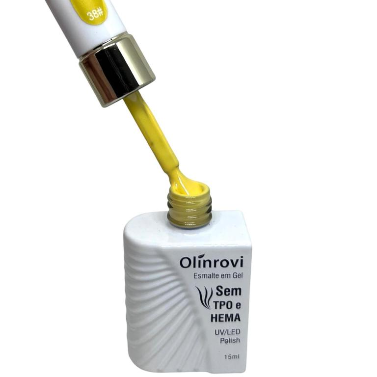 Esmalte Em Gel Olinrovi 15ml ORJY-010 Cor:38
