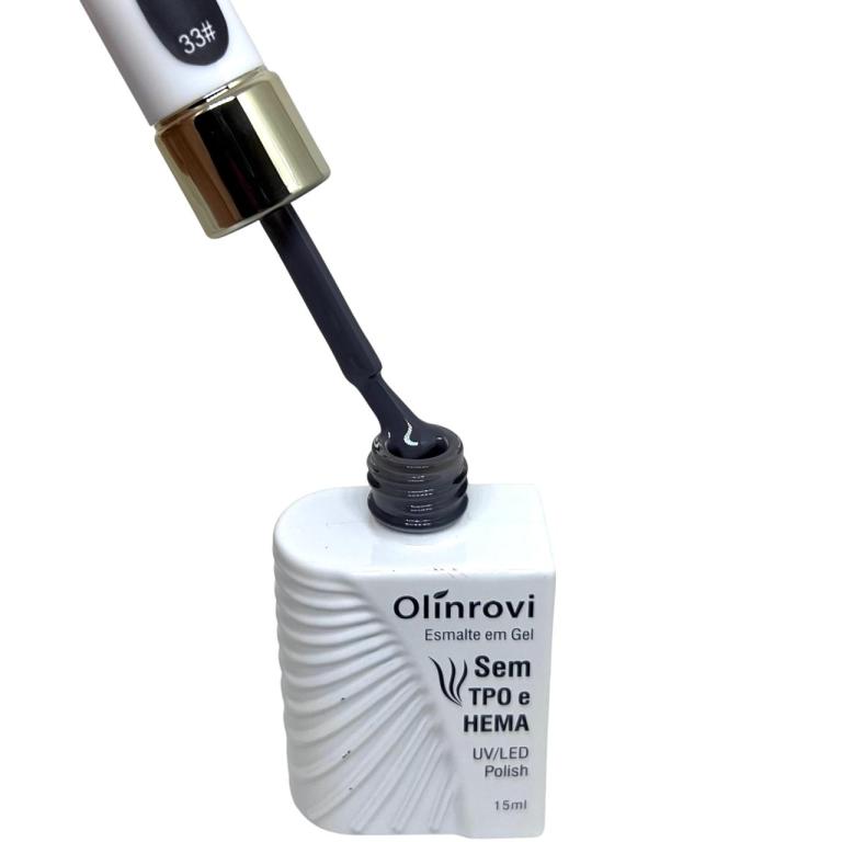 Esmalte Em Gel Olinrovi 15ml ORJY-010 Cor:33