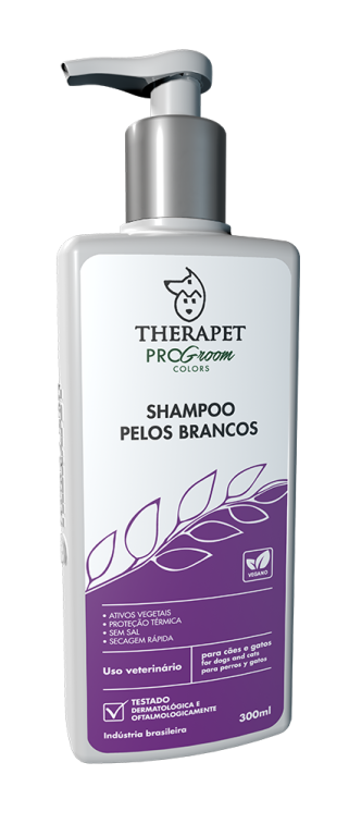 THERAPET - SHAMPOO PELOS BRANCOS 300ML