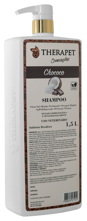 THERAPET - SHAMPOO SENSAÇÕES CHOCOCO 1,5L