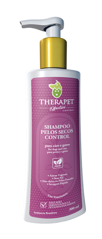 THERAPET - SHAMPOO PELOS SECOS CONTROL 300ML