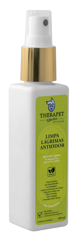 THERAPET - LIMPA LAGRIMAS ANTI ODOR 120ML