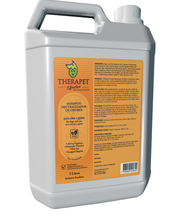THERAPET - SHAMPOO NEUTRALIZADOR DE ODORES 5L