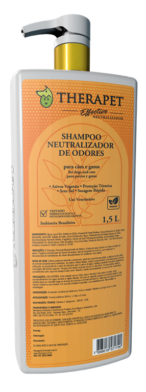 THERAPET - SHAMPOO NEUTRALIZADOR DE ODORES 1,5L