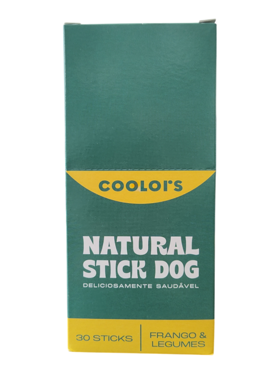 NATURAL STICK DOG FRANGO E LEGUMES 15G - DISPLAY 30UN