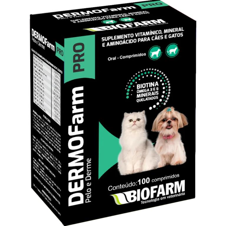 DERMOFARM PRO PET C/ 10 COMPRIMIDOS