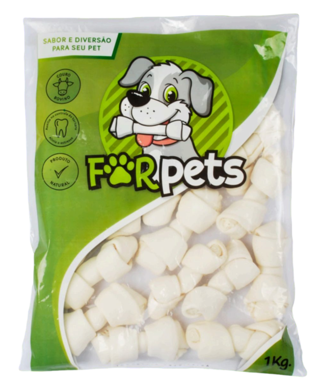 FORPETS - OSSO NO 3/4 NATURAL 1KG