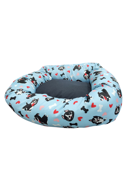 CAMA PET CONFORTO 55X45CM - AZUL CLARO
