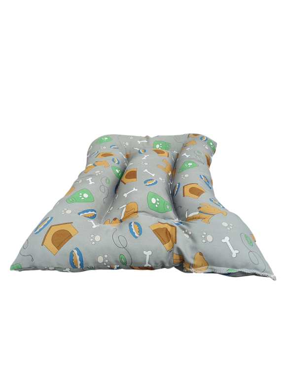 COLCHONETE PET CONFORTO 65X45CM - CINZA