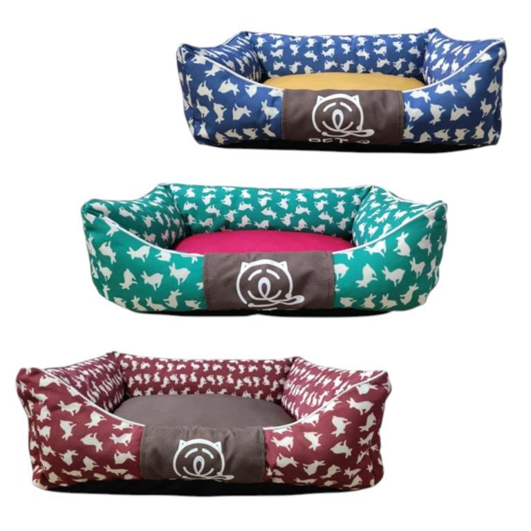 PET Q - CAMA LUXO PET RUFFS 50X35CM