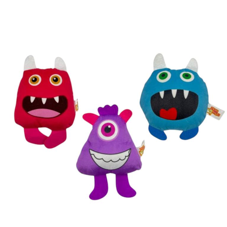 BOM AMIGO - PELUCIA HAPPY MONSTER 15CM