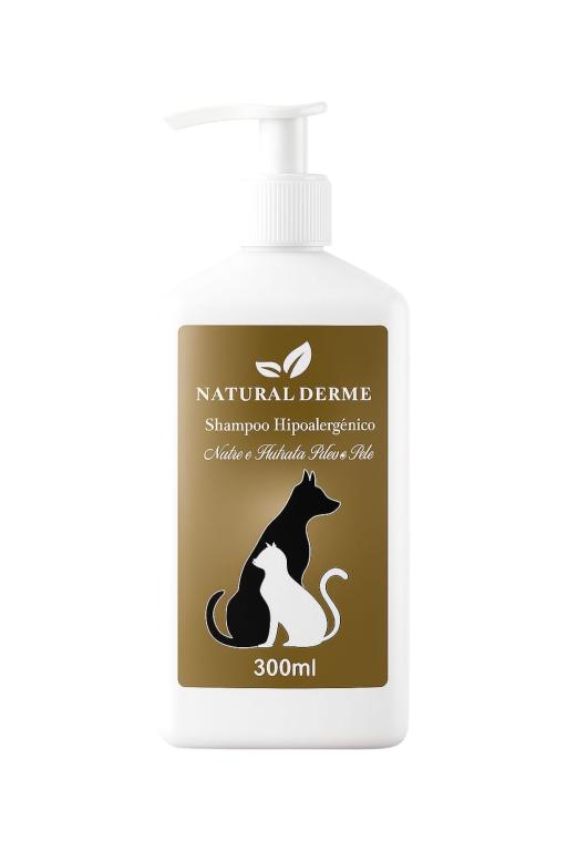 SHAMPOO HIPOALERGENICO NATURAL DERME 300ML