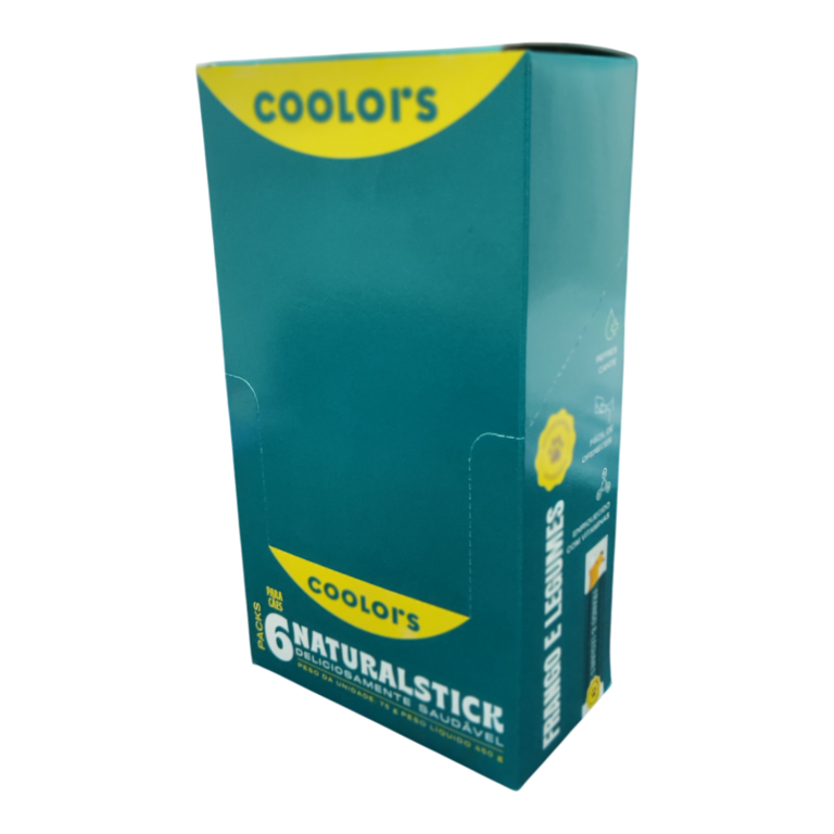 NATURAL STICK DOG FRANGO E LEGUMES C/5UN 15G - DISPLAY 6UN