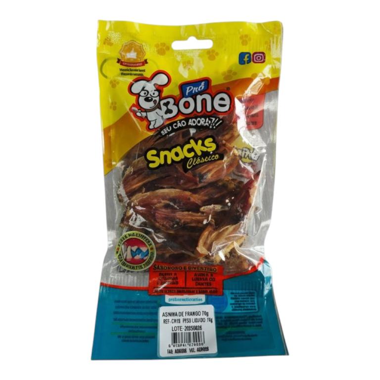 ASINHA DE FRANGO 70G PRO BONE