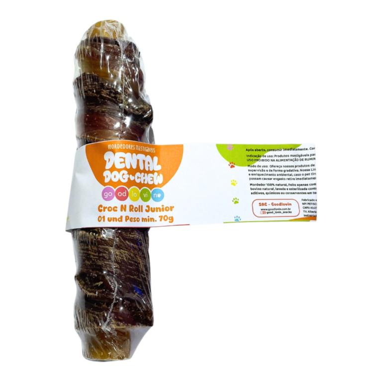 GOOD LOVIN - MORDEDOR DENTAL DOG CHEWS CROC N ROLL JUNIOR