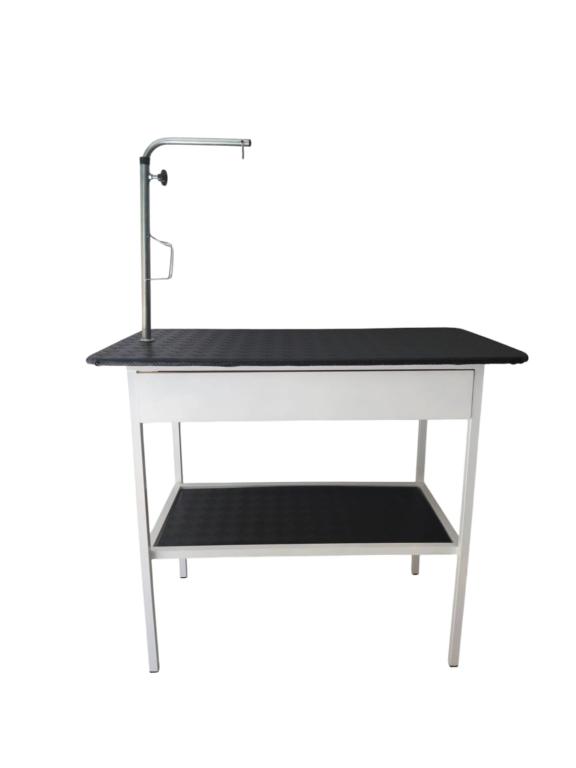 MESA DE TOSA FIXA COM GAVETA EM MDF