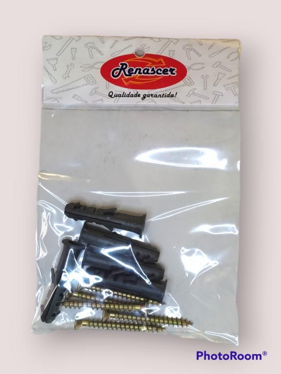 FR] PARAFUSO 4.5X45 C/ BUCHA (6 UND)