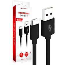 EL] CABO USB/C 1MT  CB-C10 BLK 3A.