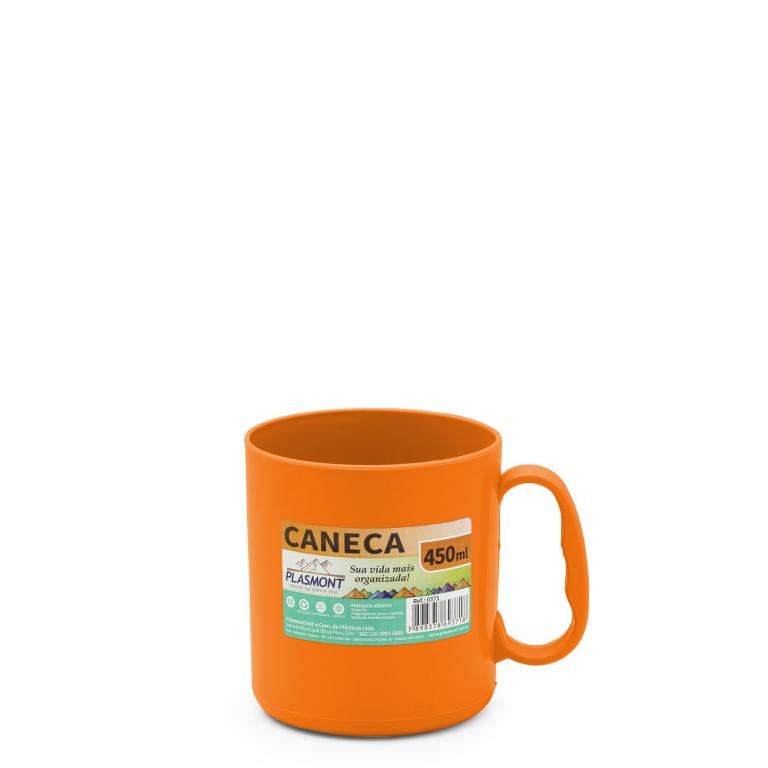 CA] CANECA COLOR PLAS 450 ML UND