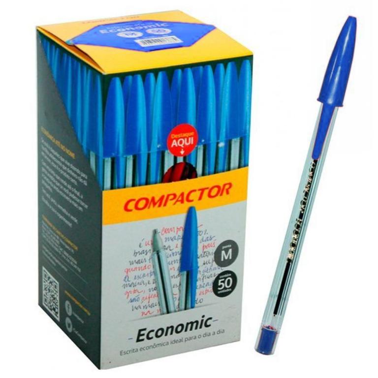 ES] CANETA ESFEROGRAFICA COMPACTOR 1.0 -UND AZUL