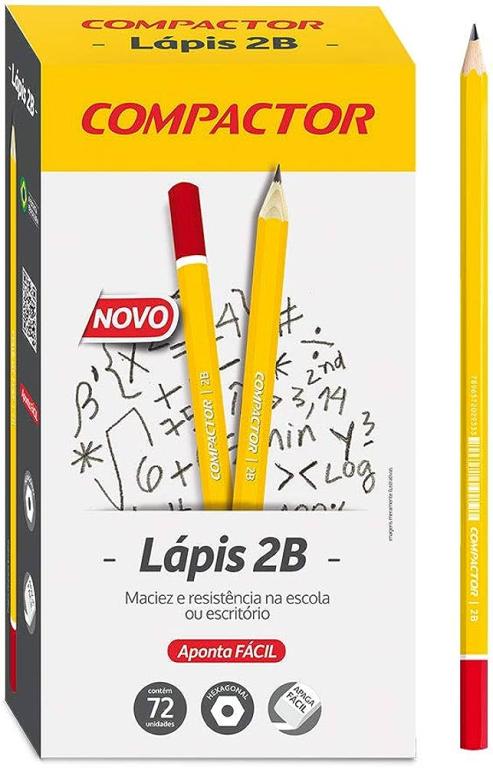 ES] LAPIS DE MADEIRA 2B- COMPACTOR