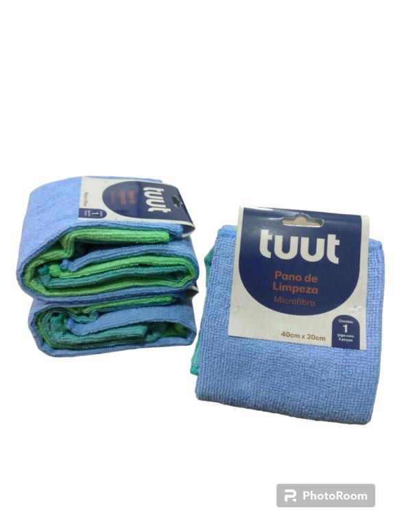 CS] KIT PANO MICROFIBRA TOP CLEAN 40X30CM C/ 3 UND