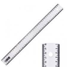 ES] REGUA DE 30 CM CRISTAL MAXCRIL UND