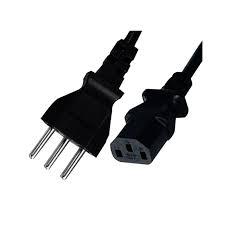 EL] CABO DE FORCA PARA COMPUTADOR MONITOR E FONTE ATX 1.8 METROS
