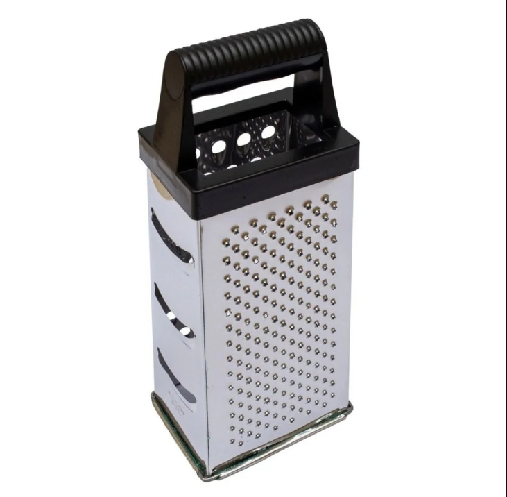 CS] RALADOR MANUAL 4 FACES INOX CABO PLASTICO