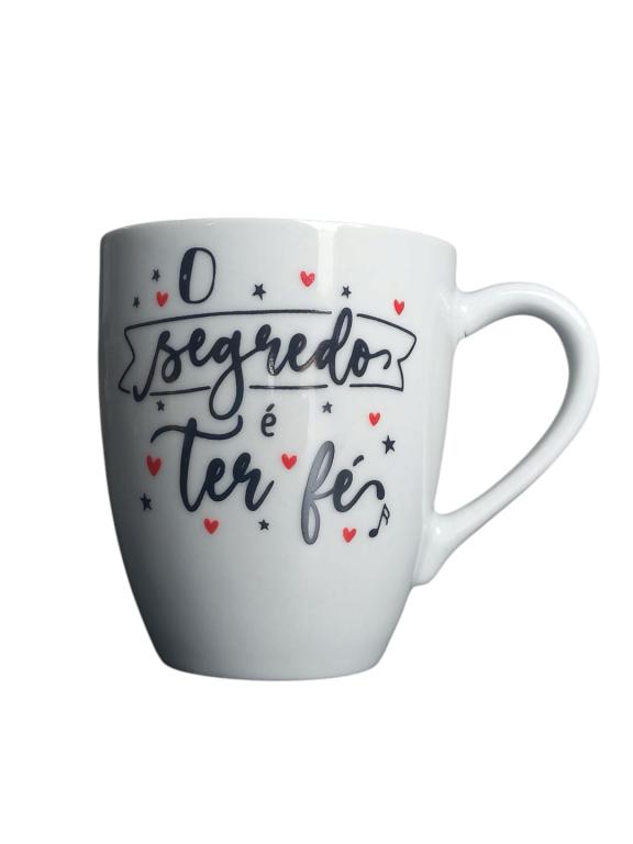 CA] CANECA GLAMOUR 250ML BRANCA DEC. MOT.MAE