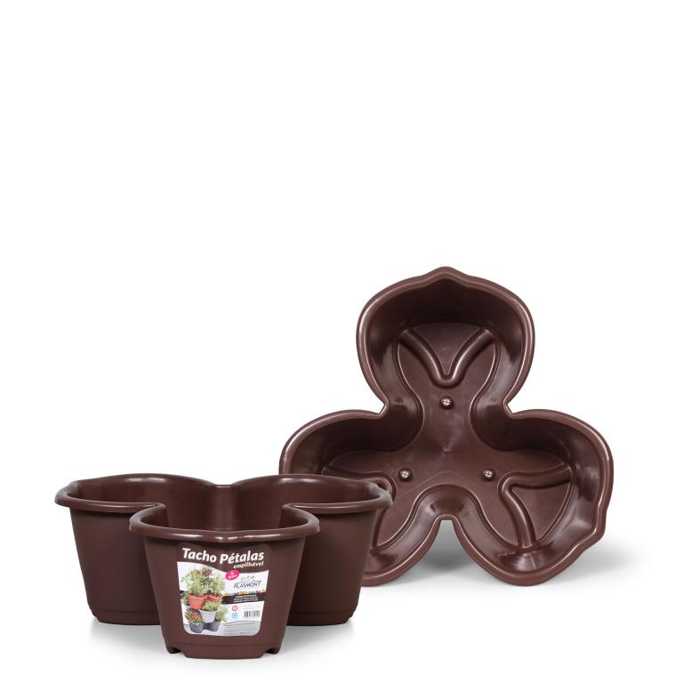 JD] VASO PETALAS EMPILHAVEL 4 LITROS - CAF
