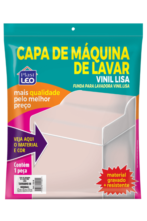 CS] CAPA MAQUINA VINIL TANQUINHO PLAST LEO REF.720T