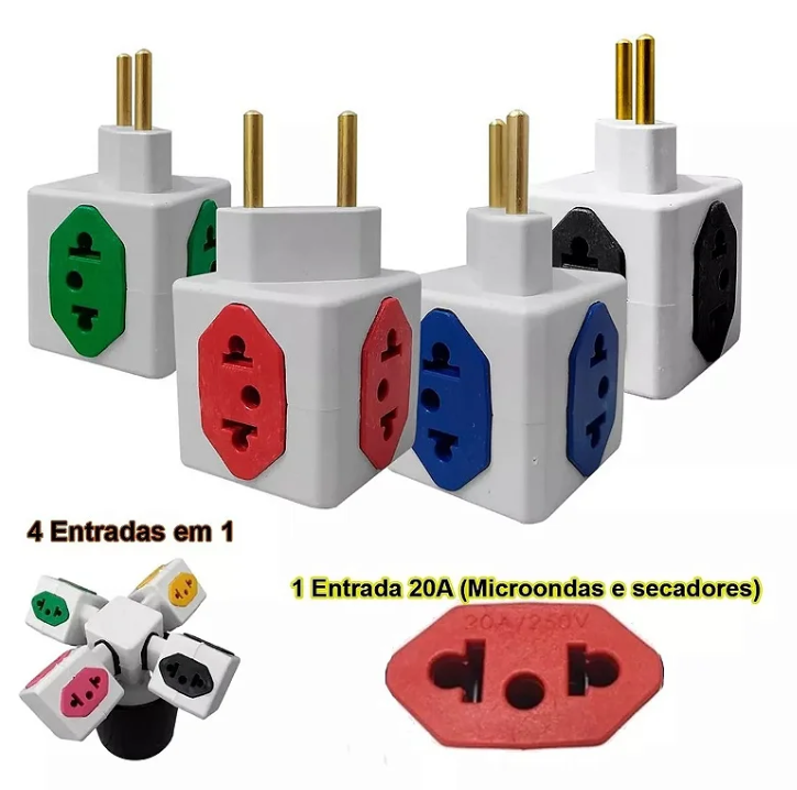 EL] PINO CUBO 4 SAIDAS UND