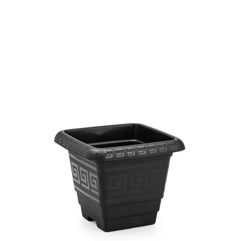 JD] VASO QUADRADO P 2,1 LITROS - PRETO